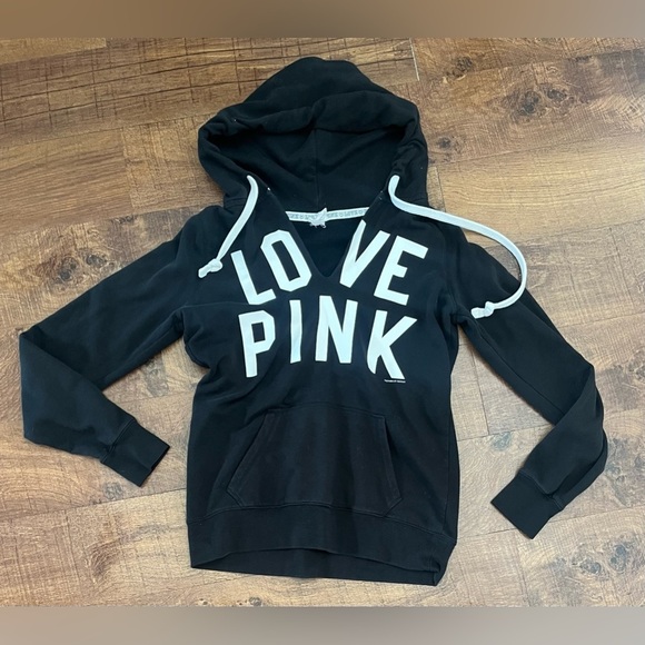PINK Victoria’s Secret “LOVE PINK 86” hoodie Sz small - Picture 2 of 8